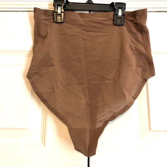 New SKIMS Power Mesh High-Waist Thong Sienna XL - Picture 3 of 5